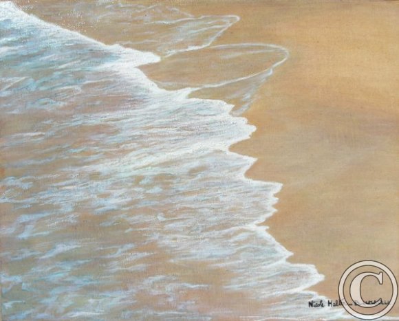 Mousse de marée montante