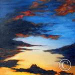 Crépuscule flamboyant