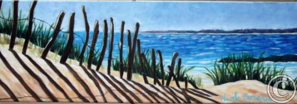 Descente à la mer par les dunes