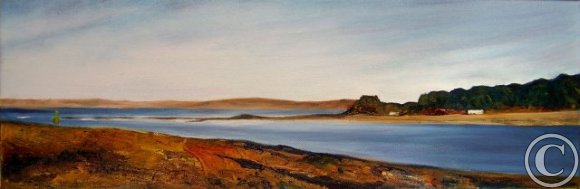 Plage de la roche d'argent à Plestin