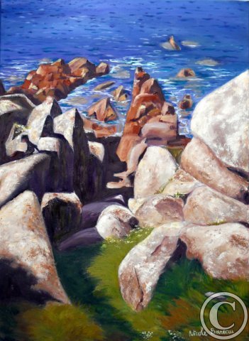 Rochers du Diben à Plougasnou