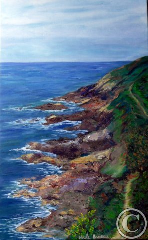 Sentier des douaniers à st Jean du doigt