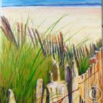 Plage des sables blancs à Locquirec