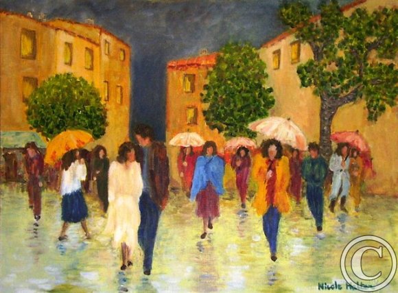 La foule (valse des parapluies)